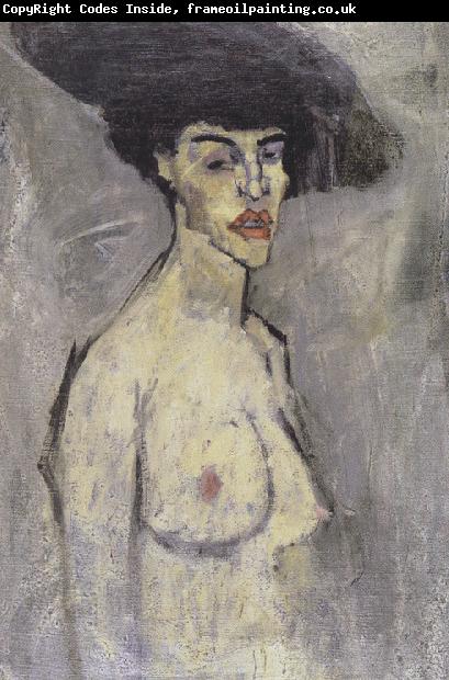 Amedeo Modigliani Nude with a Hat (mk39